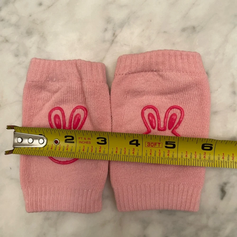 3 pairs of baby toddlers craw cotton knee pads